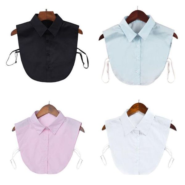 women cotton fake collar adjustable solid color detachable half-shirt blouse clothes accessories wome jllsyt, Blue;red
women cotton fake collar adjustable solid color detachable half-shirt blouse clothes accessories wome jllsyt, Blue;red