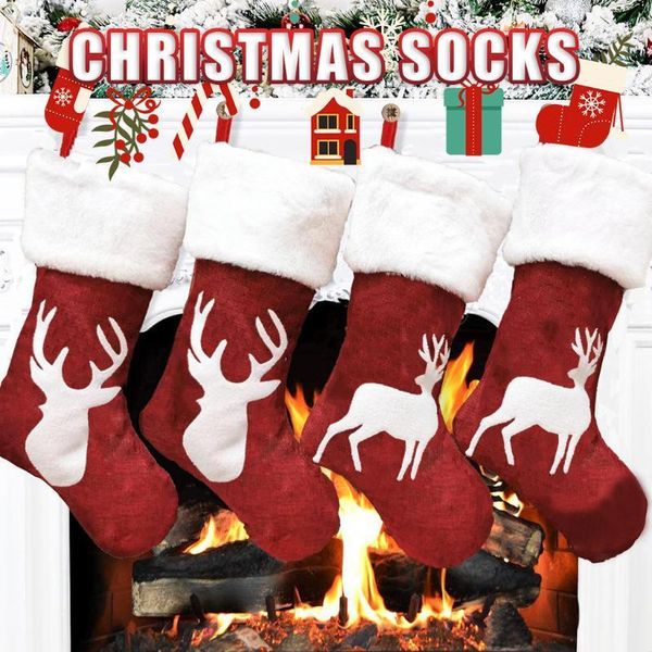 christmas stockings christmas pendant large deer pattern xmas socks gift bag adornos de navidad gift bags santa sacks1
christmas stockings christmas pendant large deer pattern xmas socks gift bag adornos de navidad gift bags santa sacks1
