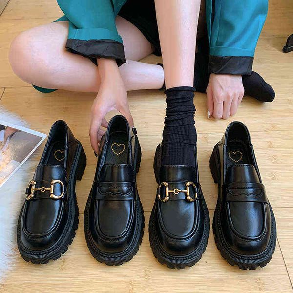 dress shoes women flat loafers japanese style vintage metal decoration platform mary jane sapatos femininos lolita 2 9, Black
dress shoes women flat loafers japanese style vintage metal decoration platform mary jane sapatos femininos lolita 2 9, Black