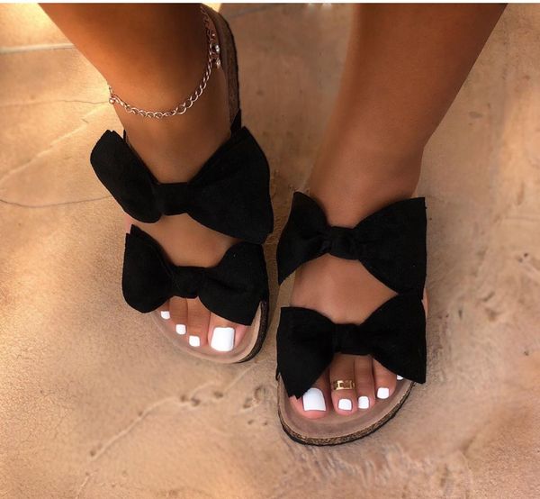 send 2019 new women's beach shoes bow cross thick sandals outdoor wild travel student home slippers x1020, Black
send 2019 new women's beach shoes bow cross thick sandals outdoor wild travel student home slippers x1020, Black