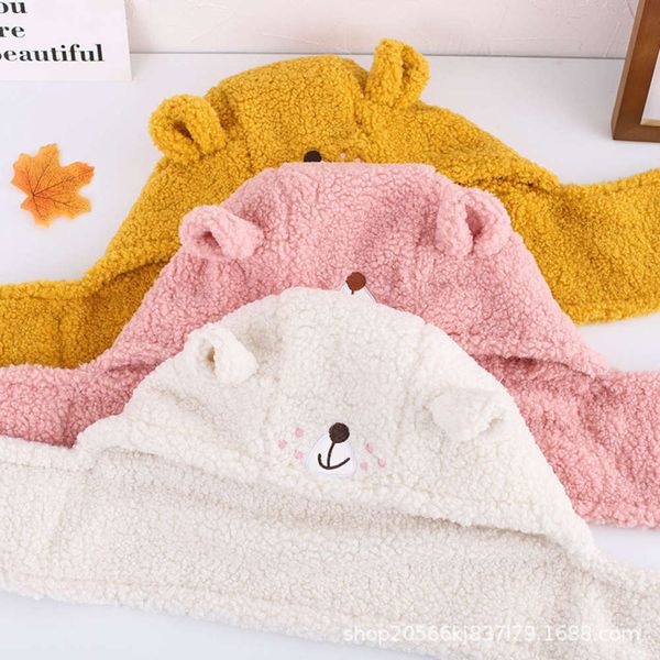 girls autumn and winter lovely boys ear protection integrated hat baby korean lamb rabbit plush hooded scarf fl19, Red;brown
girls autumn and winter lovely boys ear protection integrated hat baby korean lamb rabbit plush hooded scarf fl19, Red;brown