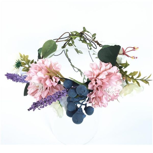 women girl hair accessories headband festival berry fruit flower crown wreath decoration for hair wedding party bride jllntp
women girl hair accessories headband festival berry fruit flower crown wreath decoration for hair wedding party bride jllntp