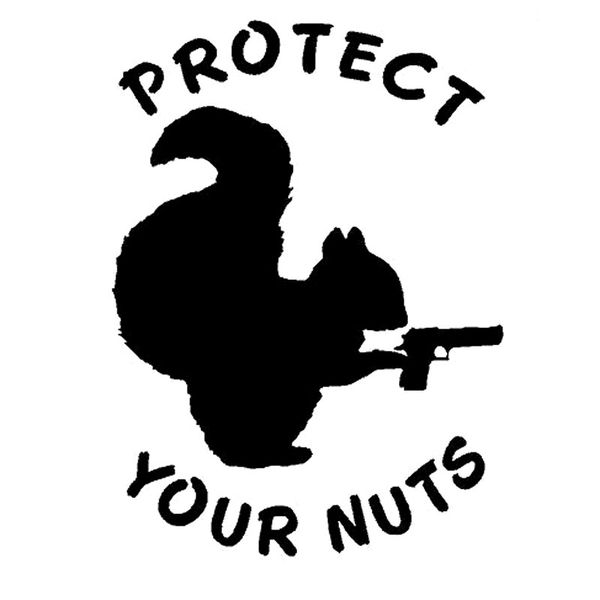 11.5cm*15.9cm protect your nuts squirrel gun pistol funny car stickers decals creative personalized sticker black sliver c8-0542
11.5cm*15.9cm protect your nuts squirrel gun pistol funny car stickers decals creative personalized sticker black sliver c8-0542