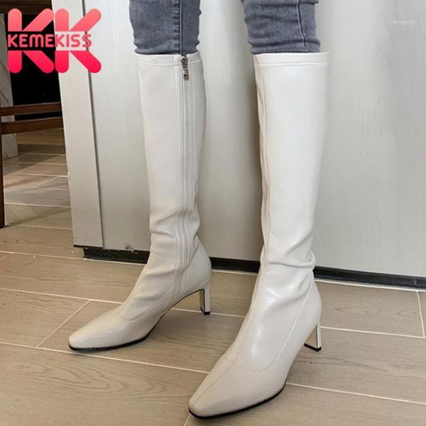 boots kemekiss fashion zipper knee women thick heel winter shoes woman warm long boot square toe footwear size 34-391, Black
boots kemekiss fashion zipper knee women thick heel winter shoes woman warm long boot square toe footwear size 34-391, Black