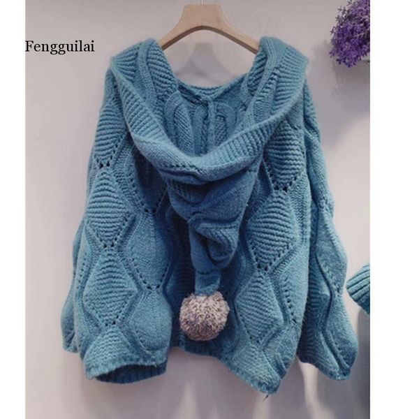 autumn korean version of the loose loose thin hair ball hat wild knitted cardigan jacket sweater women, White
autumn korean version of the loose loose thin hair ball hat wild knitted cardigan jacket sweater women, White