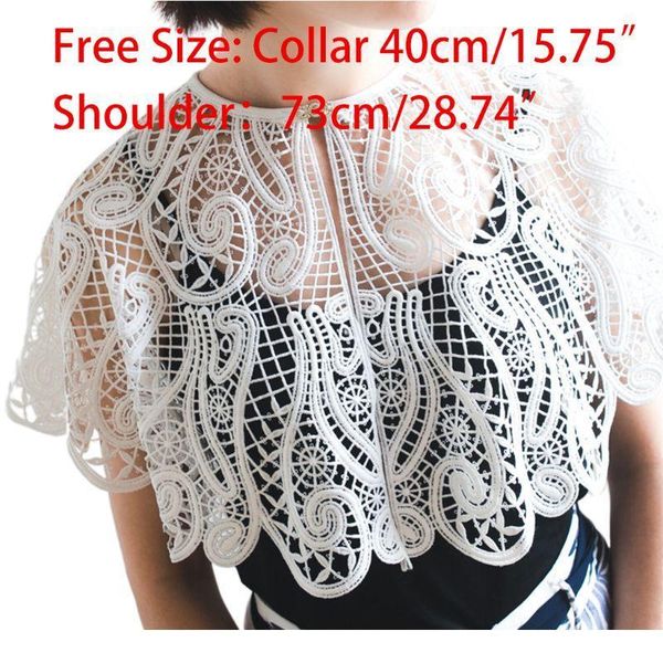 womens embroidery crochet lace fake collar hollow white sunscreen big shawl cape y5gc womens em qylgqy, Blue;red
womens embroidery crochet lace fake collar hollow white sunscreen big shawl cape y5gc womens em qylgqy, Blue;red