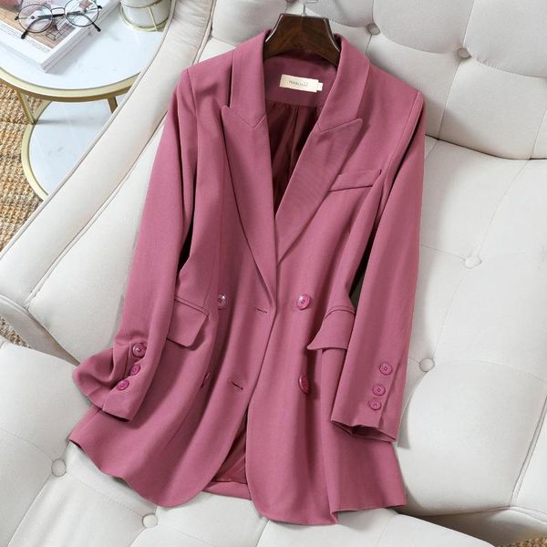 women's suits & blazers 2021 temperament female jacket high-quality casual office mid-length large size blazer fashion long sleeve lady, White;black
women's suits & blazers 2021 temperament female jacket high-quality casual office mid-length large size blazer fashion long sleeve lady, White;black