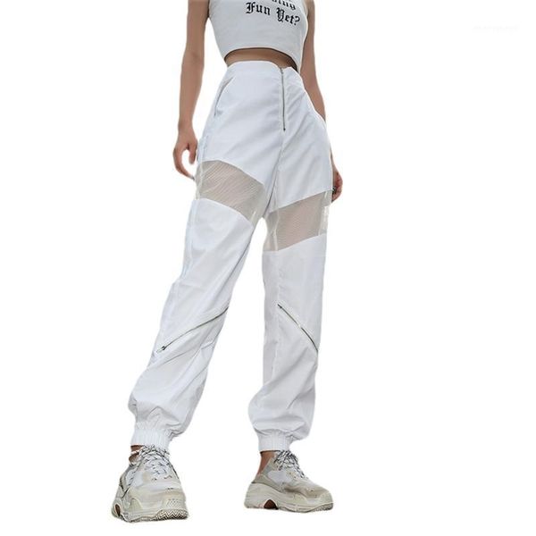 women's pants & capris women spring autumn mesh patchwork trousers casual style high waist with pockets1, Black;white
women's pants & capris women spring autumn mesh patchwork trousers casual style high waist with pockets1, Black;white