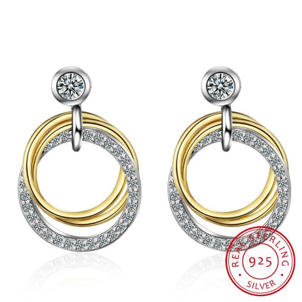 stud 925 sterling silver round cute bling zirconia stone circle earrings for women fine jewelry 2021 korean earring, Golden;silver
stud 925 sterling silver round cute bling zirconia stone circle earrings for women fine jewelry 2021 korean earring, Golden;silver