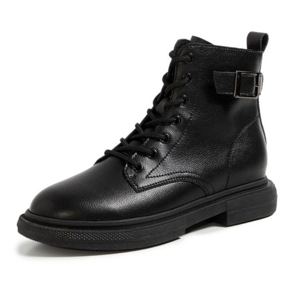 taoffen new women real leather ankle boots thick bottom zipper shoes woman winter warm shoes fashion cool footwear size 34-40 201114, Black
taoffen new women real leather ankle boots thick bottom zipper shoes woman winter warm shoes fashion cool footwear size 34-40 201114, Black