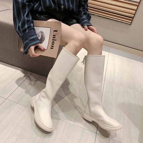 flat low heel long boots for women high booties knee-high round toe low heel boots #yt7b, Black
flat low heel long boots for women high booties knee-high round toe low heel boots #yt7b, Black