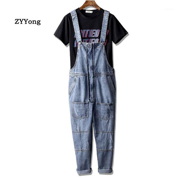 europe and america men denim bib overalls high waist loose retro fashion hip hop jumpsuit blue jeans pants freight trousers1
europe and america men denim bib overalls high waist loose retro fashion hip hop jumpsuit blue jeans pants freight trousers1