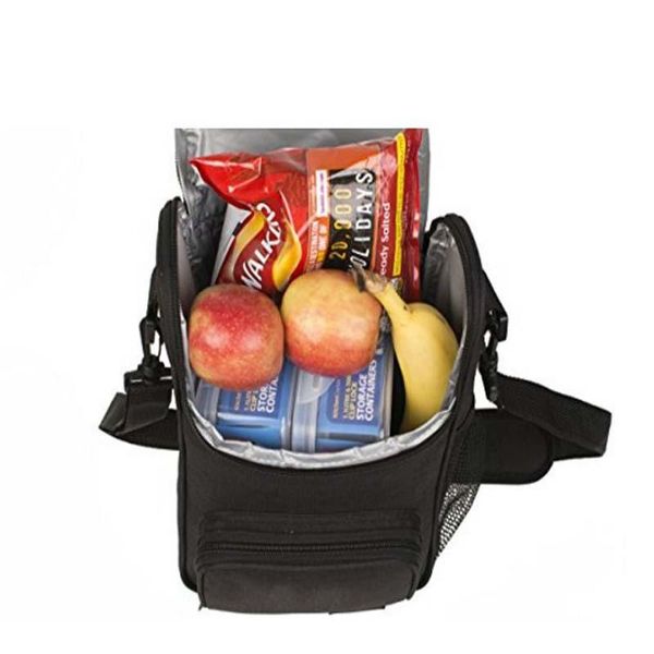 storage bags aluminum foil lunch bag thermal insulated box tote cooler bento pouch container students kids