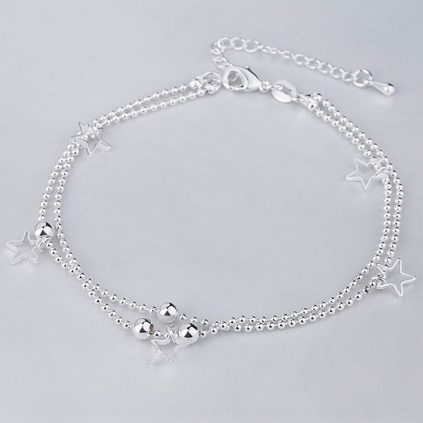 irznd smooth little japanese and bracelet braceletstar braceletkorean star double five bracelet fashion pointed for female students nrjhd, Golden;silver
irznd smooth little japanese and bracelet braceletstar braceletkorean star double five bracelet fashion pointed for female students nrjhd, Golden;silver