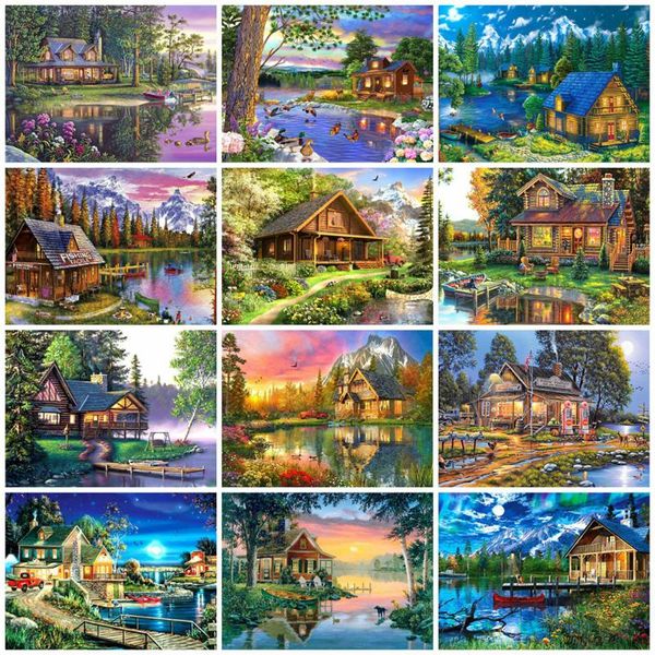 evershine 5d diamond painting kits house picture rhinestones diamond embroidery lakeside landscape cross stitch decor home
evershine 5d diamond painting kits house picture rhinestones diamond embroidery lakeside landscape cross stitch decor home