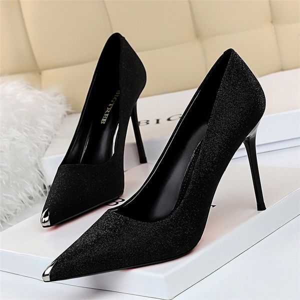 spring fall women pink silver sparkly heels pumps bling 9.5cm thin high heels pumps escarpins cinderella bridal shoesmultifunction, Black
spring fall women pink silver sparkly heels pumps bling 9.5cm thin high heels pumps escarpins cinderella bridal shoesmultifunction, Black