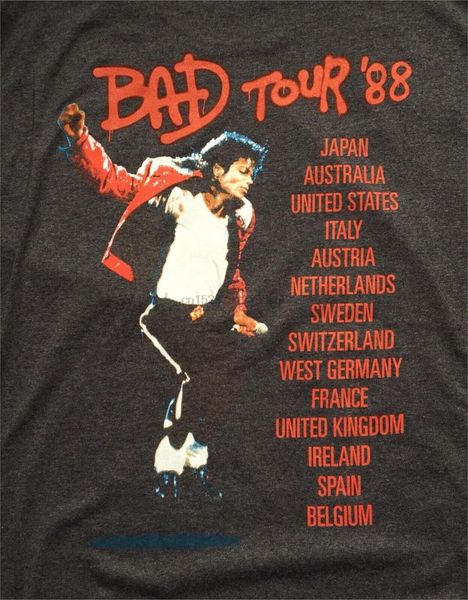 new xl michael jackson bad tour 1988 front back gray music sport hooded sweatshirt hoodie
new xl michael jackson bad tour 1988 front back gray music sport hooded sweatshirt hoodie