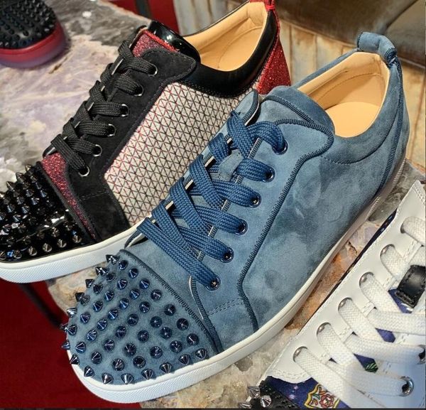 brand-дизайнер low top младший шипы orlato повседневный квартира, мужчины красной подошвой тапки обувь красивая свадьба открытый streetwear, Black
brand-дизайнер low top младший шипы orlato повседневный квартира, мужчины красной подошвой тапки обувь красивая свадьба открытый streetwear, Black