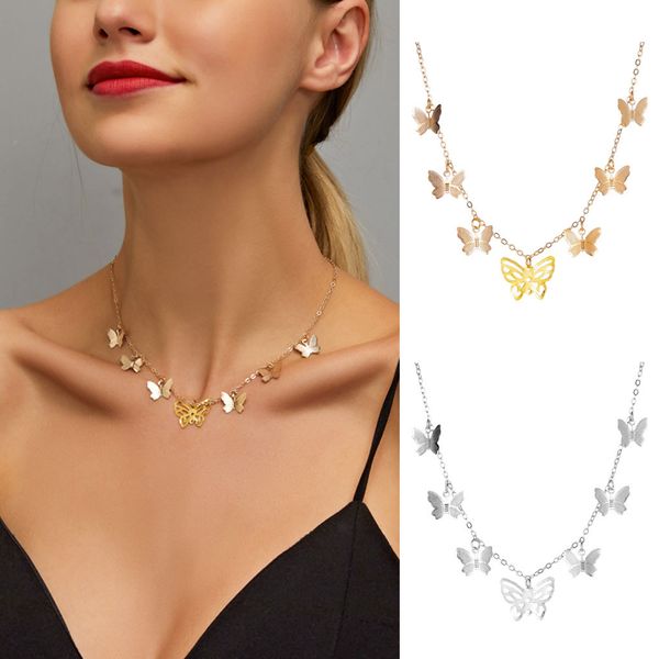 sweet cute butterfly choker necklace for women acrylic color chain clavicle chain necklace statement collar female pendant, Golden;silver
sweet cute butterfly choker necklace for women acrylic color chain clavicle chain necklace statement collar female pendant, Golden;silver