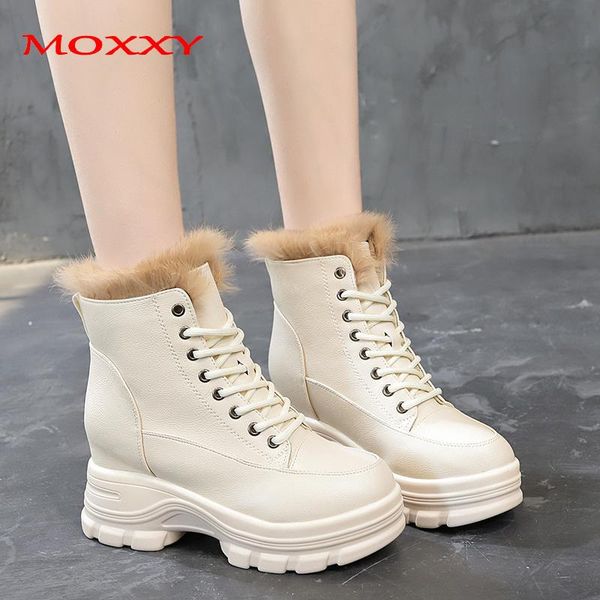 moxxy 2020 winter boots women warm plush ankle boots women shoes sneakers lace up platform wedges shoes for snow, Black
moxxy 2020 winter boots women warm plush ankle boots women shoes sneakers lace up platform wedges shoes for snow, Black
