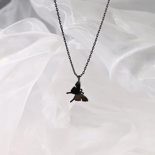 chains modaone simple minimalist black butterfly cool punk silver color clavicle chain necklace for women korean fashion jewelry gifts
chains modaone simple minimalist black butterfly cool punk silver color clavicle chain necklace for women korean fashion jewelry gifts