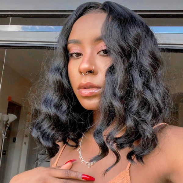 100% unprocessed human hair 5*5'' silk base lace front wigs with baby hair natural wave brazilian wave short bob human wig, Black;brown
100% unprocessed human hair 5*5'' silk base lace front wigs with baby hair natural wave brazilian wave short bob human wig, Black;brown