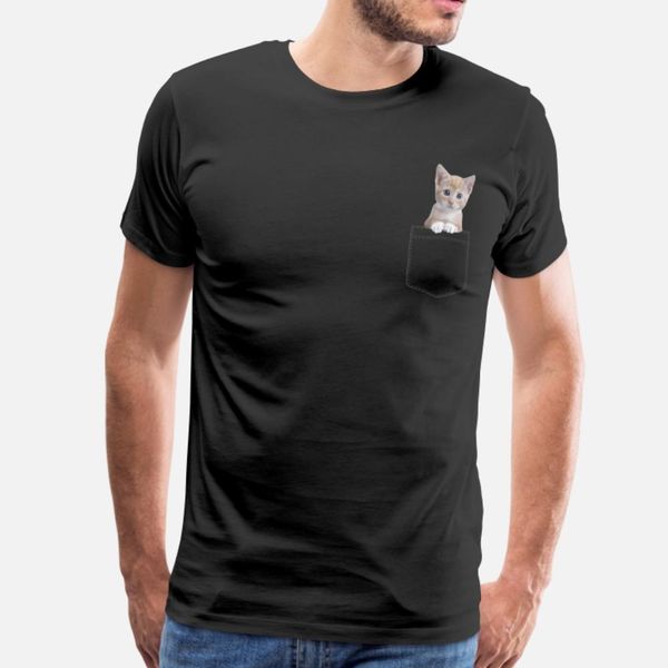 cat pocket t shirt fun anime casual tracksuit hoodie sweatshirt