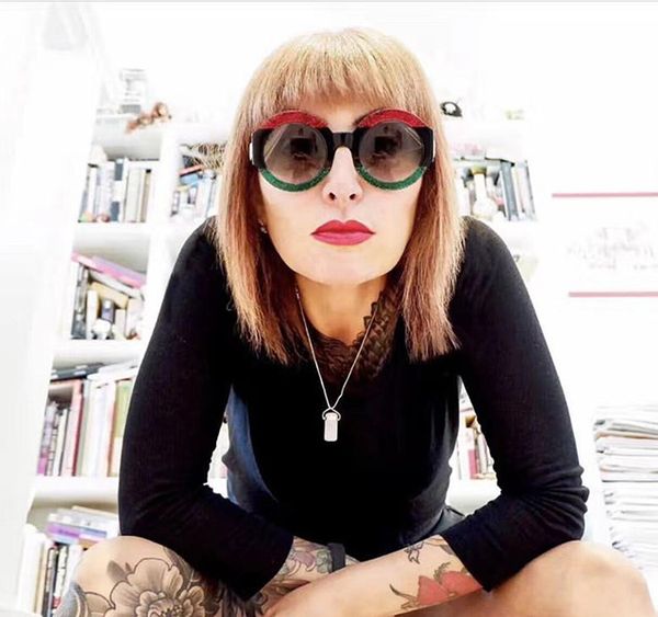 0084 popular sunglasses luxury women brand designer 0084s round summer style full frame uv protection mixed color, White;black
0084 popular sunglasses luxury women brand designer 0084s round summer style full frame uv protection mixed color, White;black