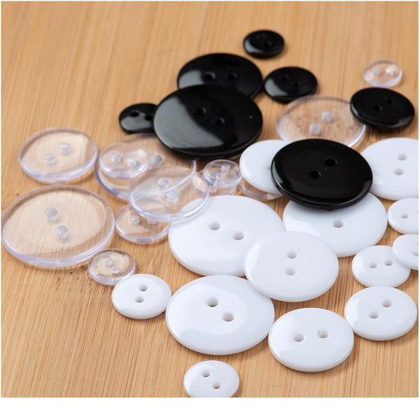 100-1000pieces 2holes white black transparent resin buttons for clothing needlework crafts 9 10 11 15 18 20 23 25 mm w bbytqx, Blike;white
100-1000pieces 2holes white black transparent resin buttons for clothing needlework crafts 9 10 11 15 18 20 23 25 mm w bbytqx, Blike;white
