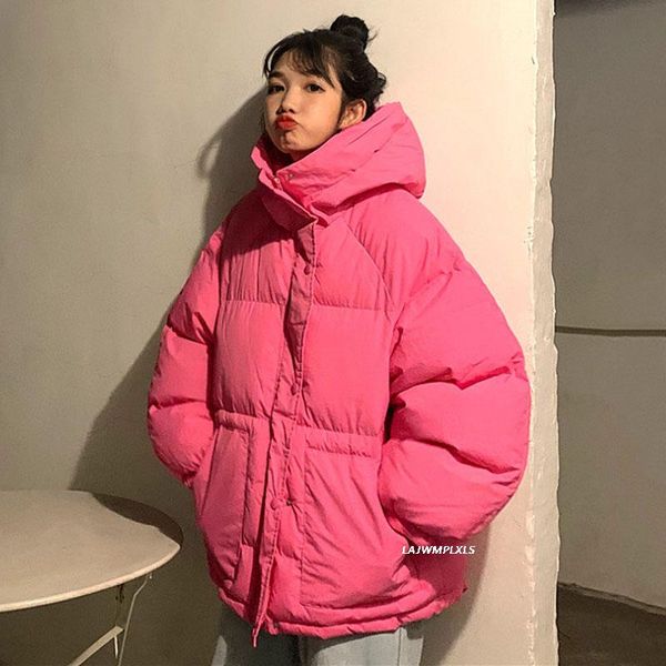 women's down & parkas women cotton padded jacket winter bread coats loose solid thicken wadded jackets 2021 casual hooded female top, Black
women's down & parkas women cotton padded jacket winter bread coats loose solid thicken wadded jackets 2021 casual hooded female top, Black