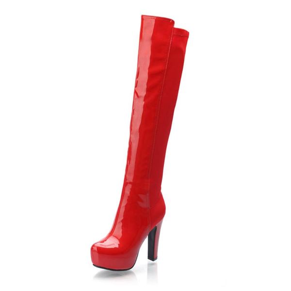 boots bonjomarisa brand girls round toe mid calf solid high heels party platform women stylish quality shoes woman, Black
boots bonjomarisa brand girls round toe mid calf solid high heels party platform women stylish quality shoes woman, Black