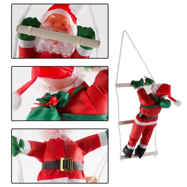 large 60/80cm noel natal santa claus doll with climbing stair to giving gift sint nicolaas christmas tree decorationnew
large 60/80cm noel natal santa claus doll with climbing stair to giving gift sint nicolaas christmas tree decorationnew