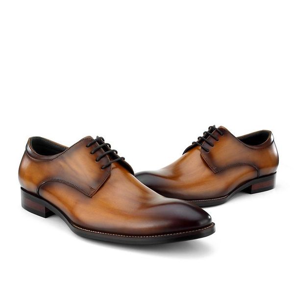 genuine quality business high leather mens footwear pointed toe lace up wedding party luxury formal dress male derby shoes black
genuine quality business high leather mens footwear pointed toe lace up wedding party luxury formal dress male derby shoes black