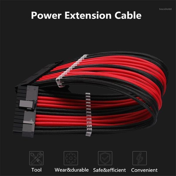 barrow pc module power extension cable 24pin motherboard graphics card 6+2pin cpu4+4pin 18awg wire computer connectors1
barrow pc module power extension cable 24pin motherboard graphics card 6+2pin cpu4+4pin 18awg wire computer connectors1