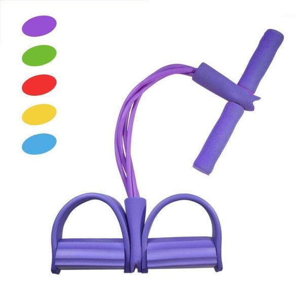 multifunctional 4 tubes latex foot elastic pull rope expander muscle fitness workout pedal sports equipment resistance bands new1
multifunctional 4 tubes latex foot elastic pull rope expander muscle fitness workout pedal sports equipment resistance bands new1