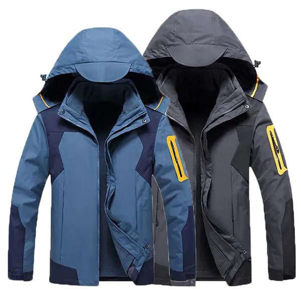 outdoor jackets&hoodies men winter 3 in 1 waterproof breathable detachable hiking camp fish climb ski jackets l-5xl chest 134cm hood coat, Blue;black
outdoor jackets&hoodies men winter 3 in 1 waterproof breathable detachable hiking camp fish climb ski jackets l-5xl chest 134cm hood coat, Blue;black
