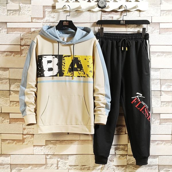9ibje men's school sweater sweaterand style new long-sleeved sweater korean autumn loose leisure sports two-piece set junior high sprin, Black
9ibje men's school sweater sweaterand style new long-sleeved sweater korean autumn loose leisure sports two-piece set junior high sprin, Black