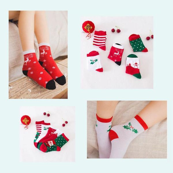 christmas socks 5pairs cartoon new cute casual children's socks winter christmas tube children's1, Pink;yellow
christmas socks 5pairs cartoon new cute casual children's socks winter christmas tube children's1, Pink;yellow