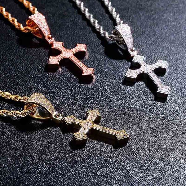 cross necklaces vintage grade quality gold silver color cross hip hop men women necklaces luxury bling zircon necklaces
cross necklaces vintage grade quality gold silver color cross hip hop men women necklaces luxury bling zircon necklaces