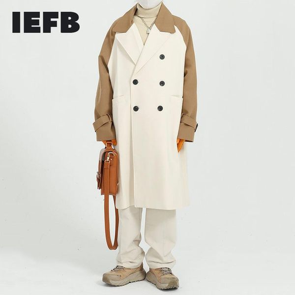 iefb color block patchwork windbreaker 2020 autumn winter korean fashion design loose mid length trench coat for male 9y4587, Tan;black
iefb color block patchwork windbreaker 2020 autumn winter korean fashion design loose mid length trench coat for male 9y4587, Tan;black