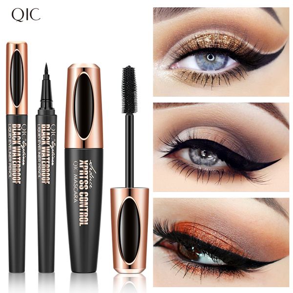 qic new liquid eyeliner pencil+4d waterproof mascara set cosmetics eye liner thick curling mascara eyebrow pencil eyes makeup
qic new liquid eyeliner pencil+4d waterproof mascara set cosmetics eye liner thick curling mascara eyebrow pencil eyes makeup