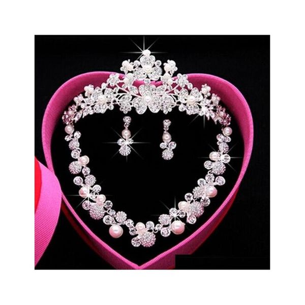 luxury new three-piece bridal accessories crystal pearl tiaras hair accessories new style wedding jewelry sets vstzu, Slivery;golden
luxury new three-piece bridal accessories crystal pearl tiaras hair accessories new style wedding jewelry sets vstzu, Slivery;golden