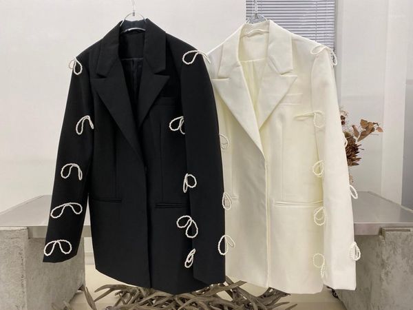 2020 new ladies fashion long sleeve lapel pure color handmade beaded butterfly jacket 07301, Black;brown
2020 new ladies fashion long sleeve lapel pure color handmade beaded butterfly jacket 07301, Black;brown