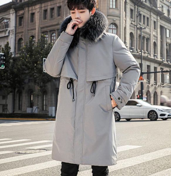 men's down & parkas big fur collar black parka cotton long winter coats for mens green thick padded jackets stylish vintage trench with
men's down & parkas big fur collar black parka cotton long winter coats for mens green thick padded jackets stylish vintage trench with
