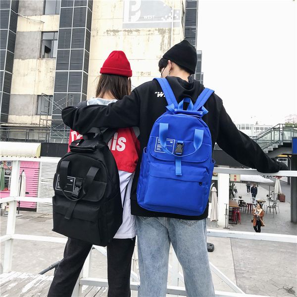 backpack men's leisure college students schoolbag 2020 new korean fashion trend versatile street lovers women c1111
backpack men's leisure college students schoolbag 2020 new korean fashion trend versatile street lovers women c1111