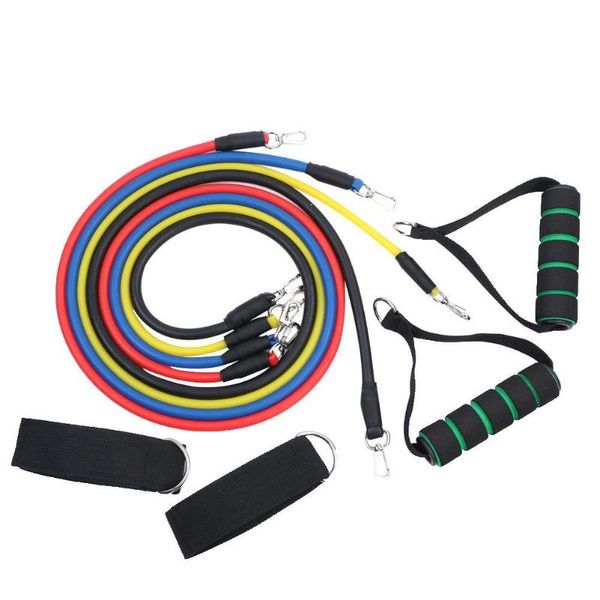 resistance bands 11pcs/set yoga pull rope fitness exercise tubes elastic latex body training workout expander band
resistance bands 11pcs/set yoga pull rope fitness exercise tubes elastic latex body training workout expander band
