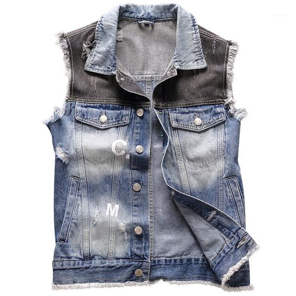 bonjean mens hole print casual denim vest fashion black blue motorcycle biker vests men sleeveless jacket hip hop waistcoat1, Black;white
bonjean mens hole print casual denim vest fashion black blue motorcycle biker vests men sleeveless jacket hip hop waistcoat1, Black;white