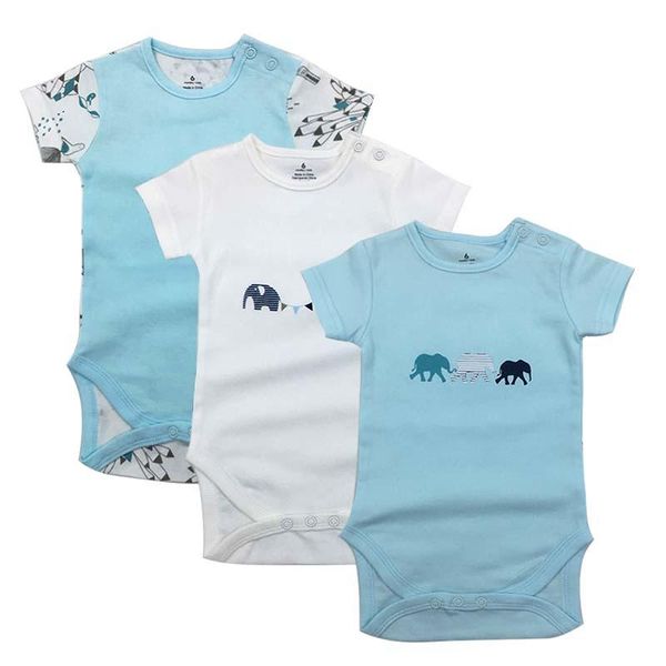 3 pcs / lot младенца bodysuit одежда для новорожденных хлопок тела младенца с коротким рукавом нижнее белье для новорожденных мальчиков одеж, Blue
3 pcs / lot младенца bodysuit одежда для новорожденных хлопок тела младенца с коротким рукавом нижнее белье для новорожденных мальчиков одеж, Blue