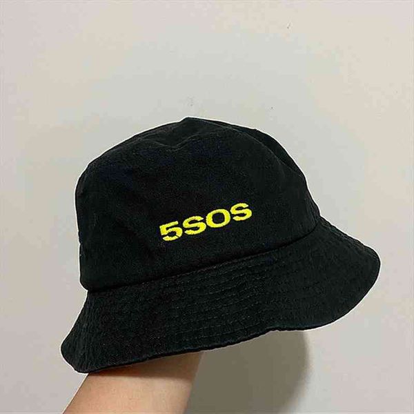 5sos bucket hat travel tourist hat hip-hop ladies wild bucket letter embroidery summer outdoor sun, Blue;gray
5sos bucket hat travel tourist hat hip-hop ladies wild bucket letter embroidery summer outdoor sun, Blue;gray