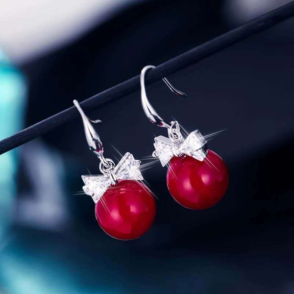 creative style korean bow zircon red pearl earrings female explicit face thin all-matching internet influencer fashionmonger personalized ea, Golden
creative style korean bow zircon red pearl earrings female explicit face thin all-matching internet influencer fashionmonger personalized ea, Golden